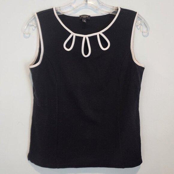 Talbots Tops - Talbots Cut Out Neckline Sleeveless Top, Size SP, Like New